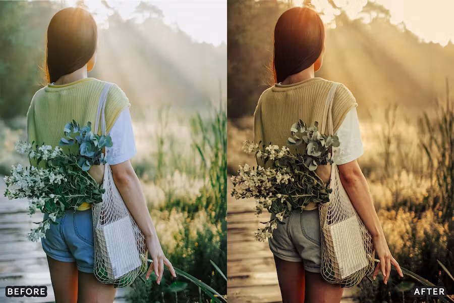 波西米亚棕色造型 Instagram 婚礼预设