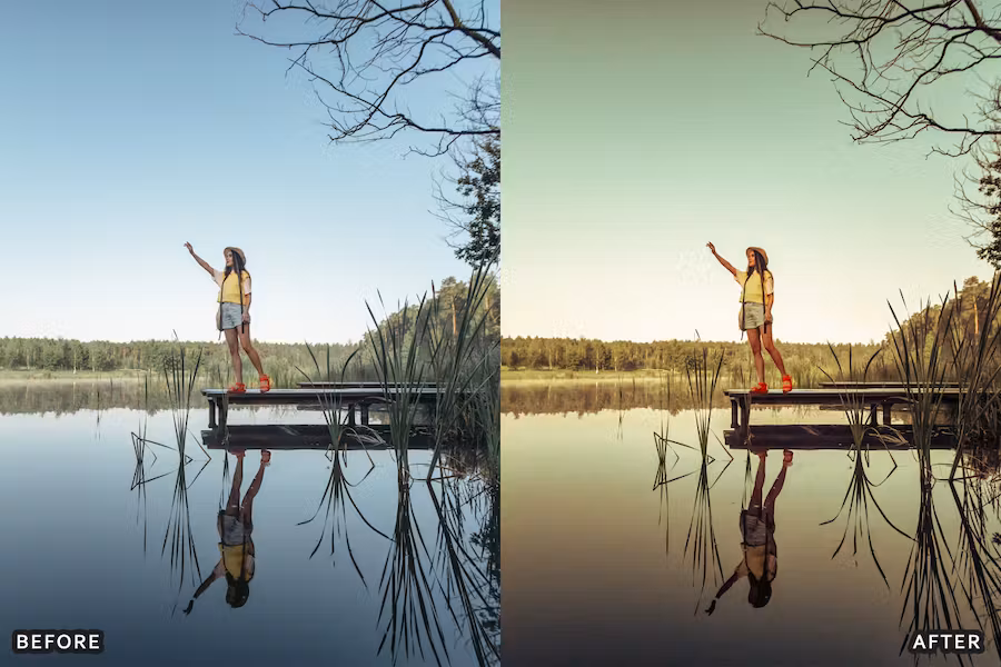 Bohemian Brown Look Instagram Wedding Presets