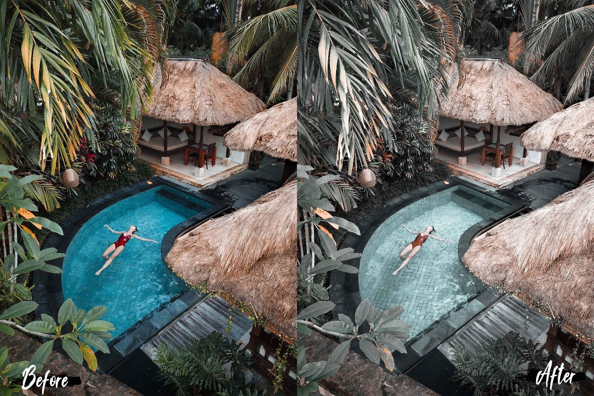 6 个 Photoshop 动作预设卡萨布兰卡 LUT 预设