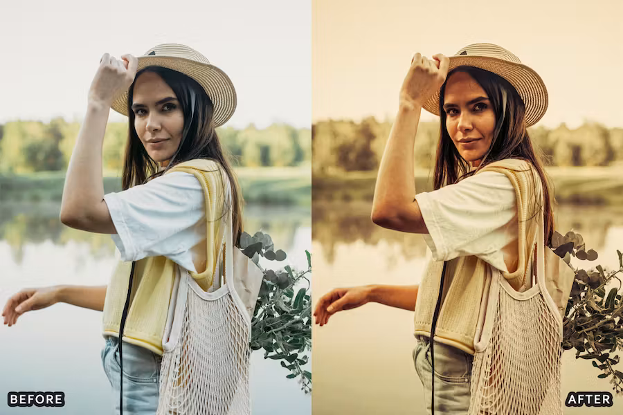 Bohemian Brown Look Instagram Wedding Presets