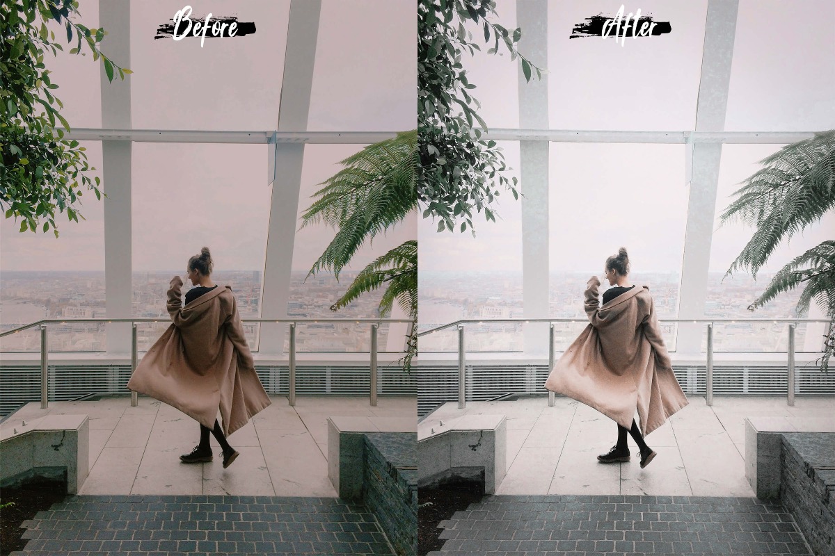 6 个 Photoshop 动作预设卡萨布兰卡 LUT 预设