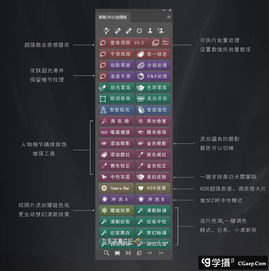 DR4汉化版|首发DR4中文版|Delicious Retouch v4.13老金完美DR4汉化版插图1 DR4汉化版|首发DR4中文版|Delicious Retouch v4.13老金完美DR4汉化版插图1