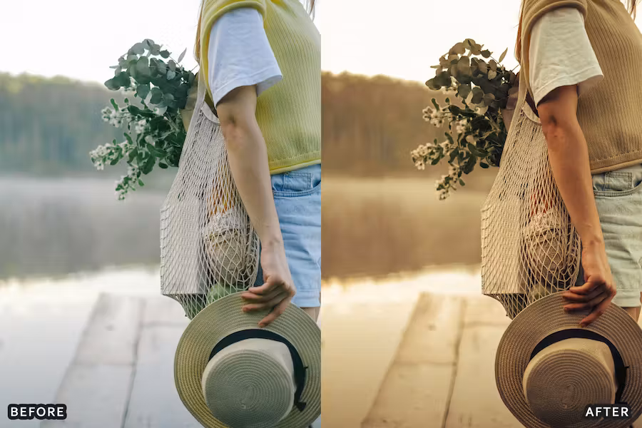 Bohemian Brown Look Instagram Wedding Presets