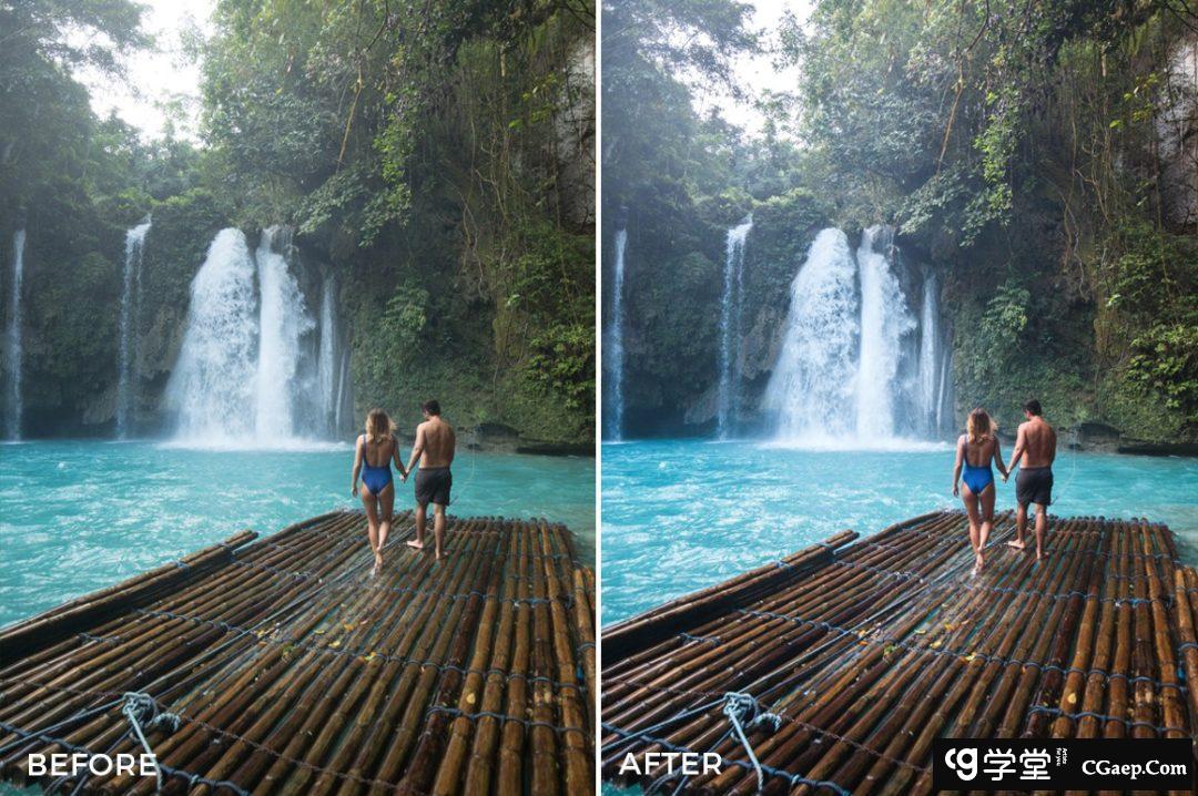 热带旅拍风光人像Lightroom预设 Haylsa Tropical Lightroom Presets