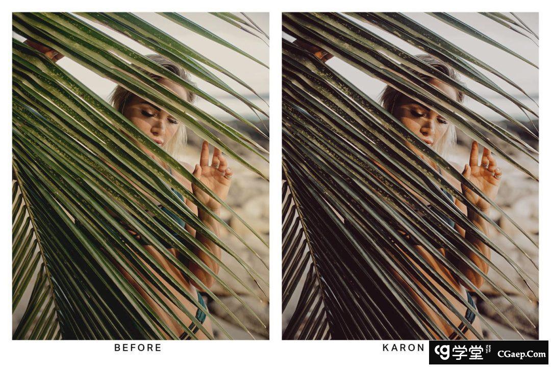 史诗般泰国旅拍摄影后期调色lr预设及视频电影Vlog后期调色LUT预设