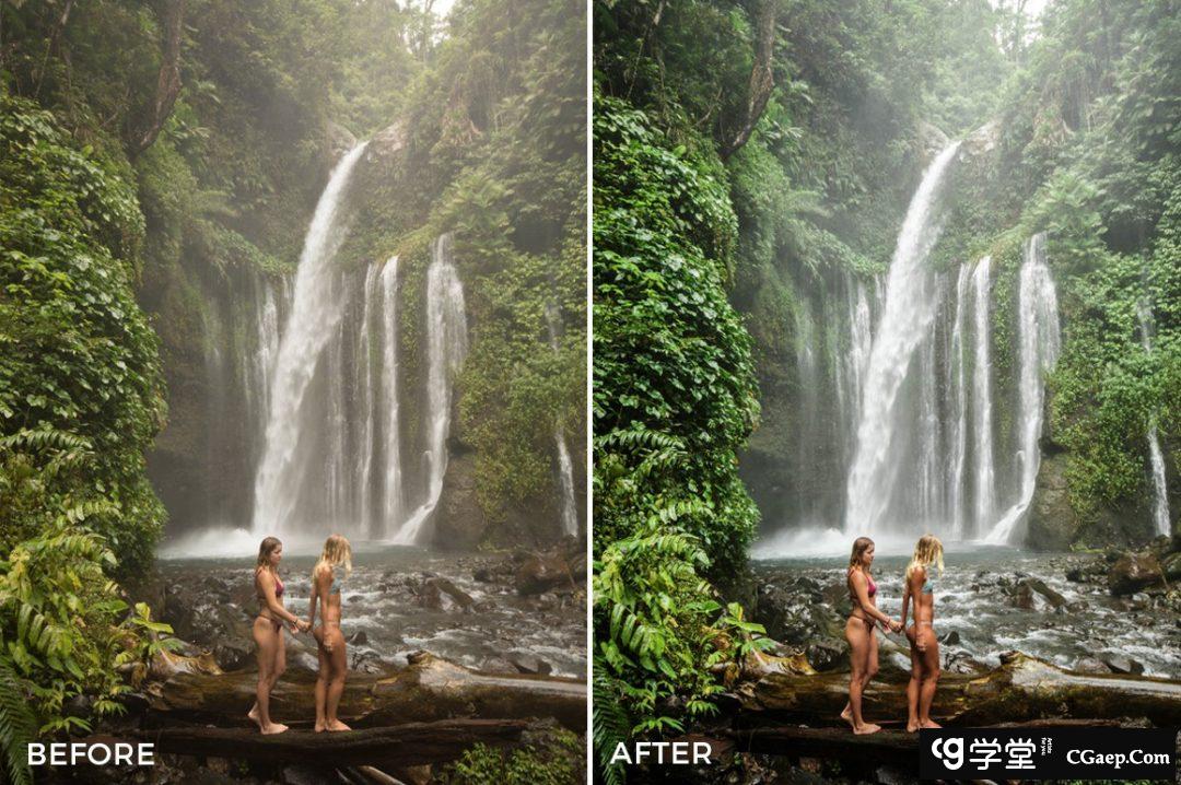 热带旅拍风光人像Lightroom预设 Haylsa Tropical Lightroom Presets