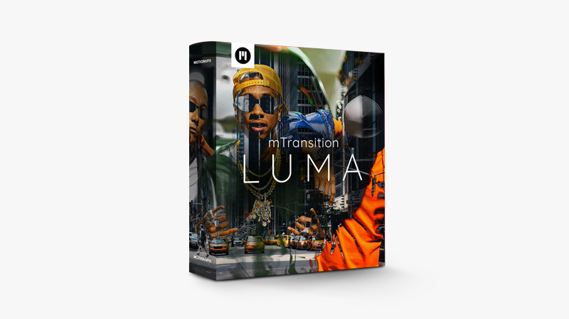 mTransition Luma — Free Luma Transition Effects for  Final Cut Pro 和 DaVinci Resolve 亮度遮罩转场 — MotionVFX插图1