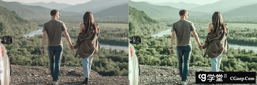 INS风格人像清新绿色调Lightroom预设 OnPresets -CACTUS