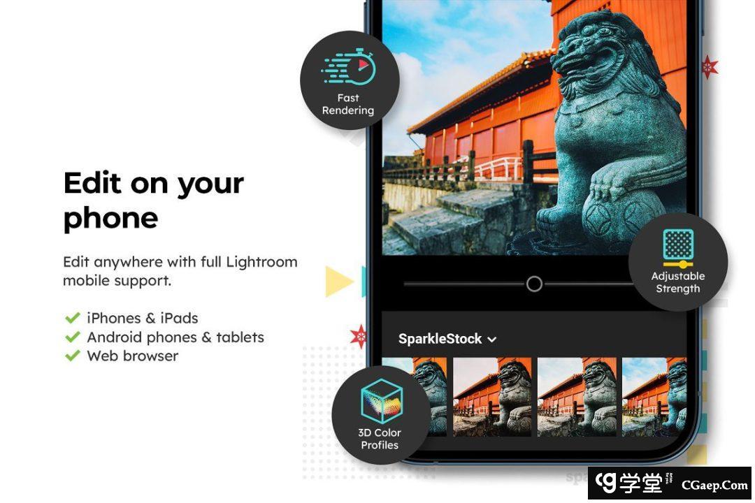 日本冲绳旅拍人像摄影后期调色LR预设及视频电影Vlog后期调色LUT预设