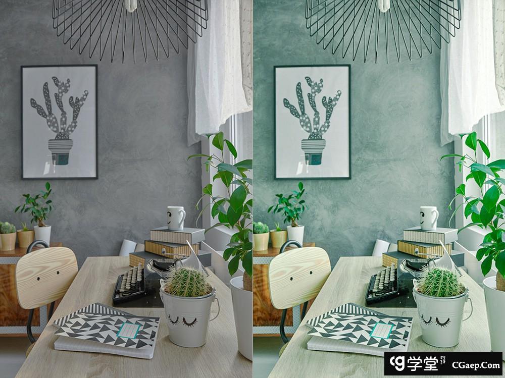 INS风格人像清新绿色调Lightroom预设 OnPresets -CACTUS