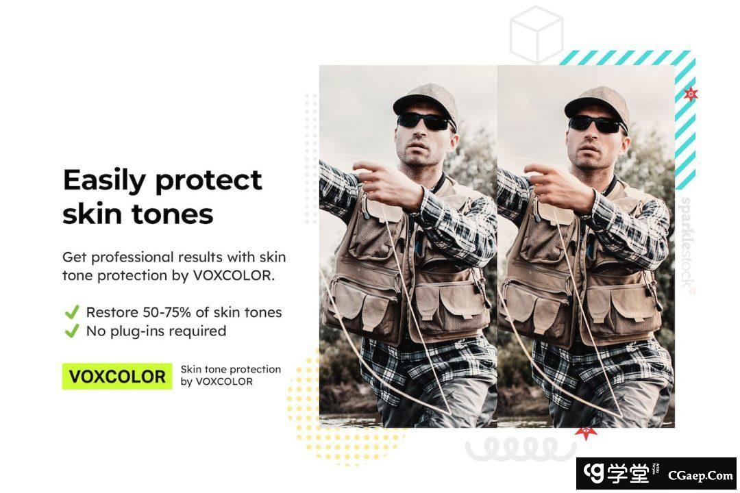 旅行钓鱼休闲生活摄影调色Lightroom预设及视频调色LUT预设