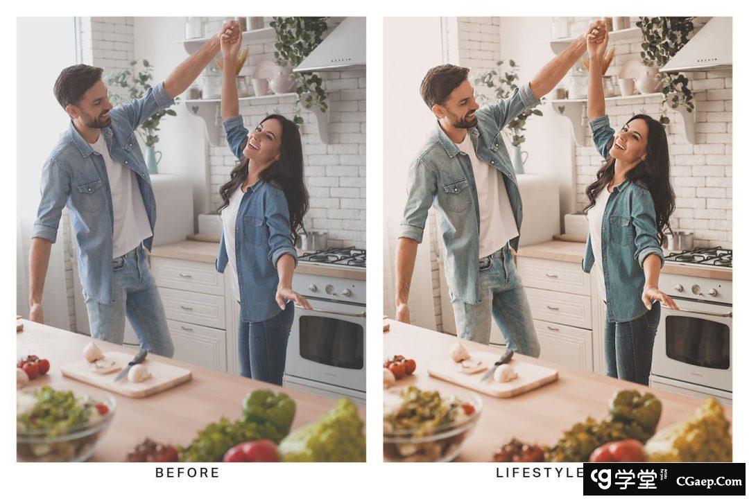 20个INS旅行人文风光后期调色Lightroom预设及视频调色LUT预设