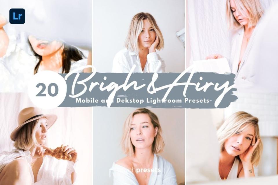 20 个 Lightroom 预设 - 明亮通风
