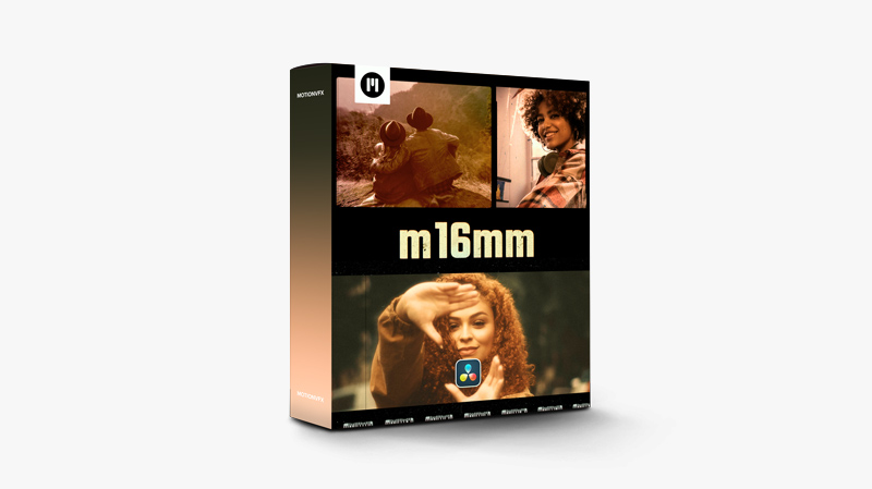 m16mm DV - DaVinci Resolve Final Cut Pro 30 种复古效果复古电影效果插件 - MotionVFX插图1