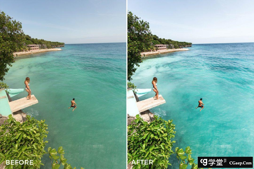 热带旅拍风光人像Lightroom预设 Haylsa Tropical Lightroom Presets