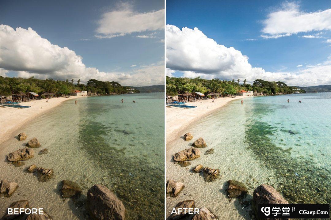 热带旅拍风光人像Lightroom预设 Haylsa Tropical Lightroom Presets