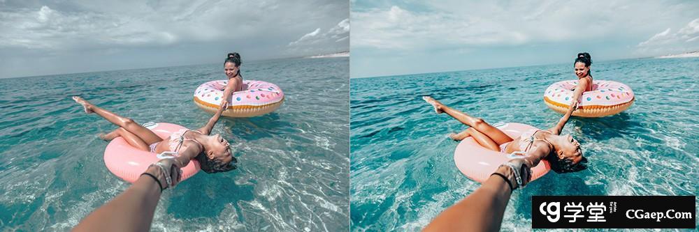 INS风格旅拍风光人像Lightroom调色预设 OnPresets INFLUENCER &amp; BLOGGER