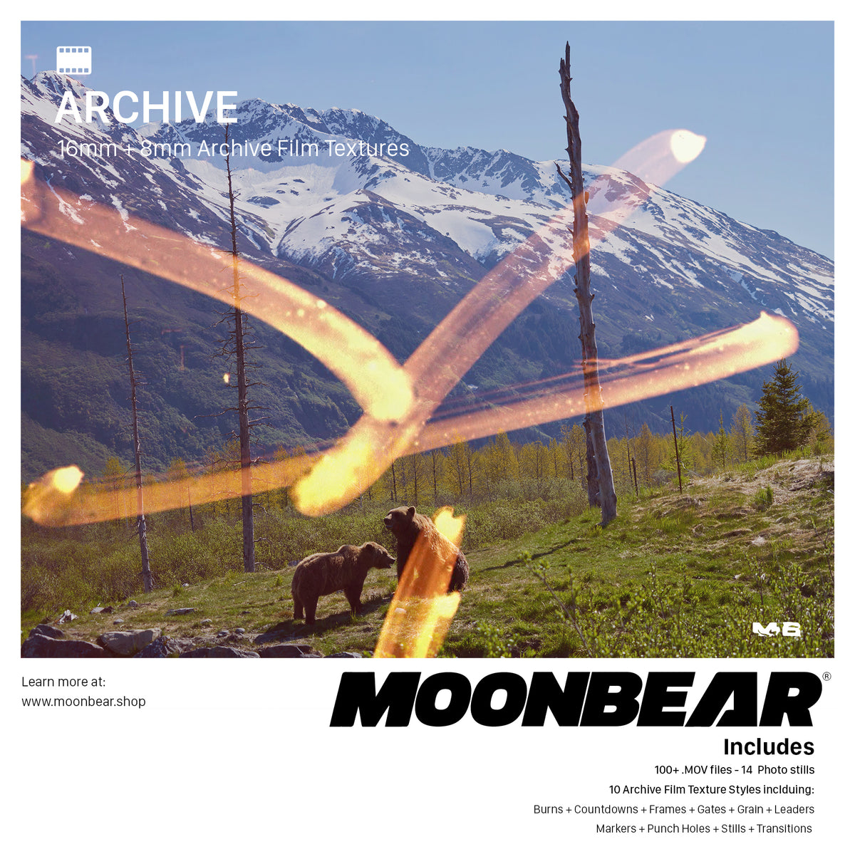 Archive Film 2专业胶片纹理素材包 99种电影感噪点刮痕 全平台PR/AE/达芬奇/FCPX通用插图 Archive Film 2专业胶片纹理素材包 99种电影感噪点刮痕 全平台PR/AE/达芬奇/FCPX通用