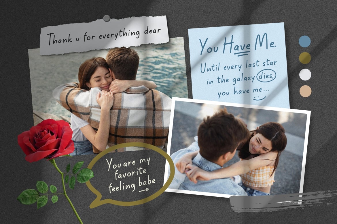 Missing Lovely可爱手写字体 多语言支持品牌包装设计 OTF/TTF/WOFF格式 温暖个性风格 AL - Missing Lovely