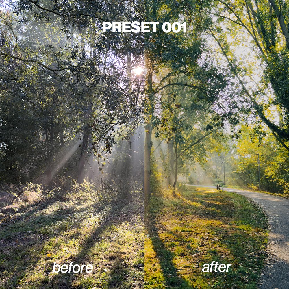 iPhone ProRAW专用Lightroom预设5款 优化自然色调细节 移动桌面版LR通用调色包Mike Chudley - iPhone ProRAW Preset Collection v2