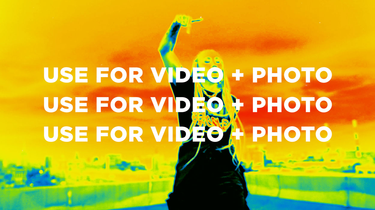 31款热感特效LUT预设包热成像效果滤镜视频照片通用PR达芬奇AE科幻调色素材Sickboat - HEAT MAPS EFFECT: THERMAL LUTS | THERMAL LOOKS