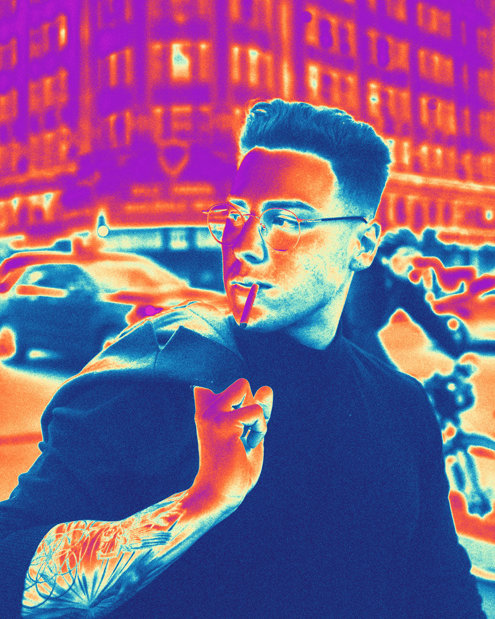 31款热感特效LUT预设包热成像效果滤镜视频照片通用PR达芬奇AE科幻调色素材Sickboat - HEAT MAPS EFFECT: THERMAL LUTS | THERMAL LOOKS