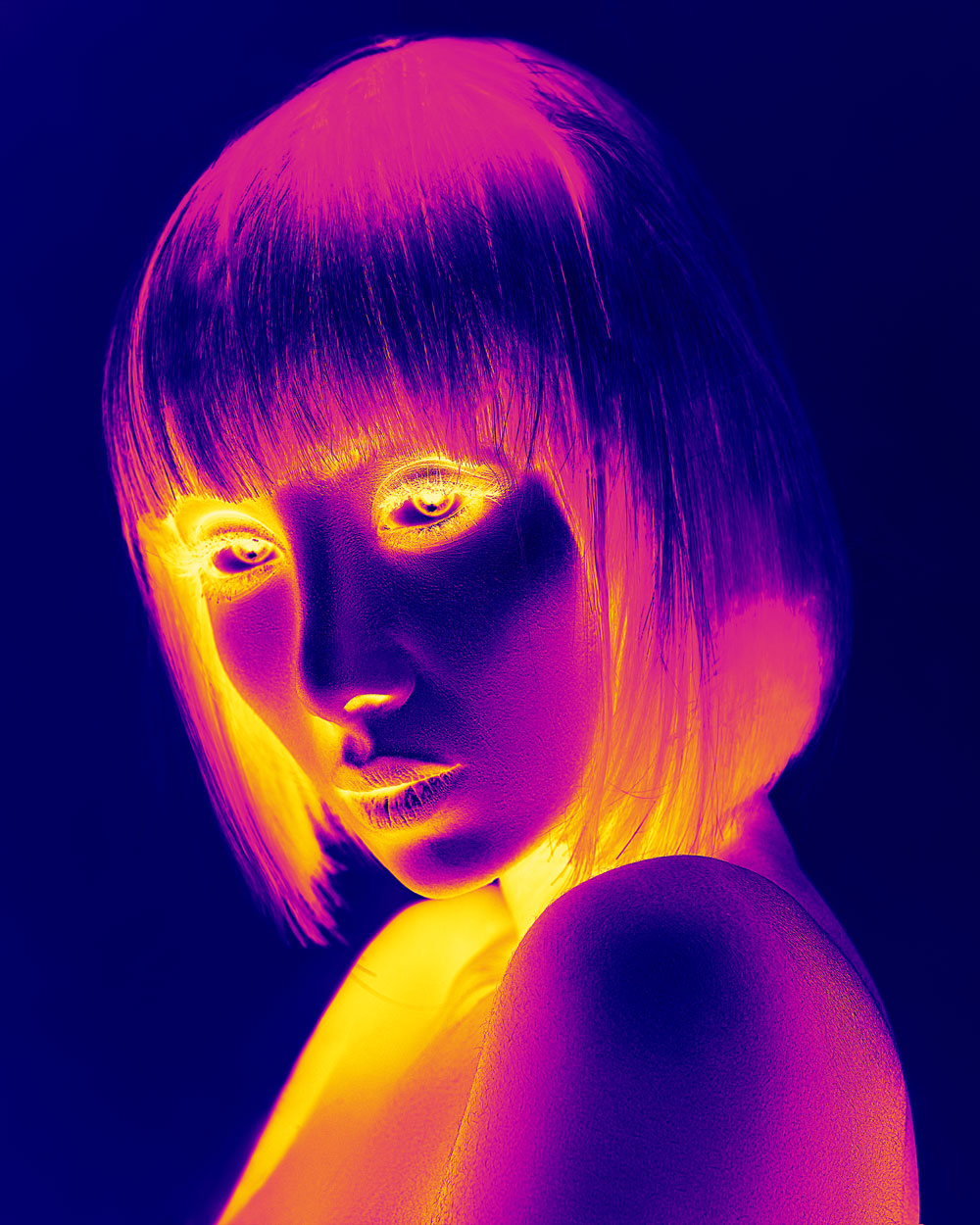 31款热感特效LUT预设包热成像效果滤镜视频照片通用PR达芬奇AE科幻调色素材Sickboat - HEAT MAPS EFFECT: THERMAL LUTS | THERMAL LOOKS