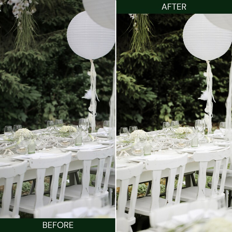 婚礼Lightroom预设10款明亮通透自然光感户外人像摄影调色预设桌面移动版LR