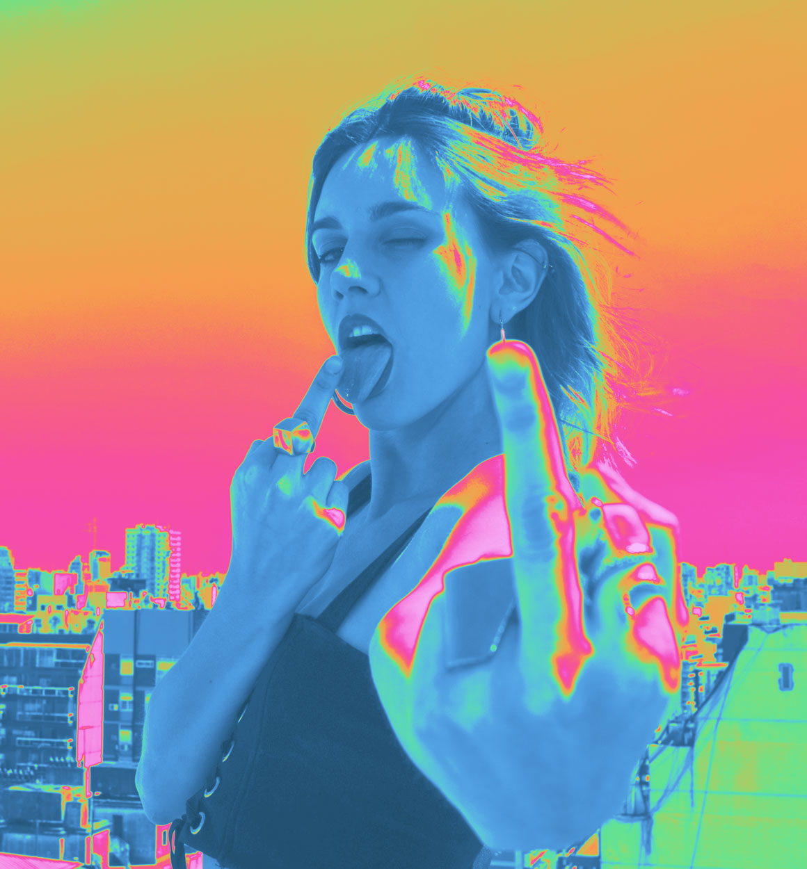 31款热感特效LUT预设包热成像效果滤镜视频照片通用PR达芬奇AE科幻调色素材Sickboat - HEAT MAPS EFFECT: THERMAL LUTS | THERMAL LOOKS