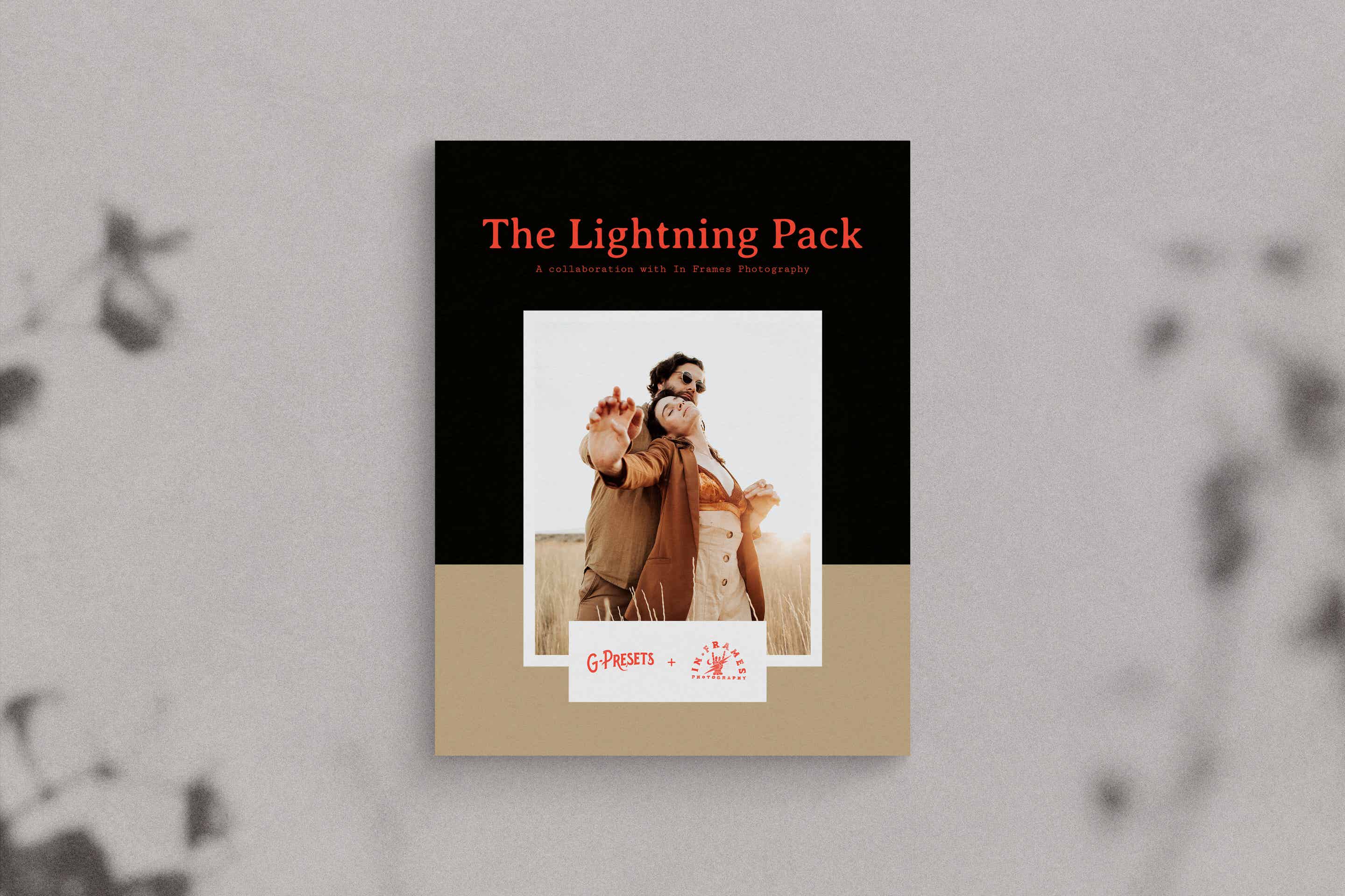 Lightroom闪电预设包 电影感暗调黑金色 LR/ACR调色预设中文版G-Presets - The Lightning Pack