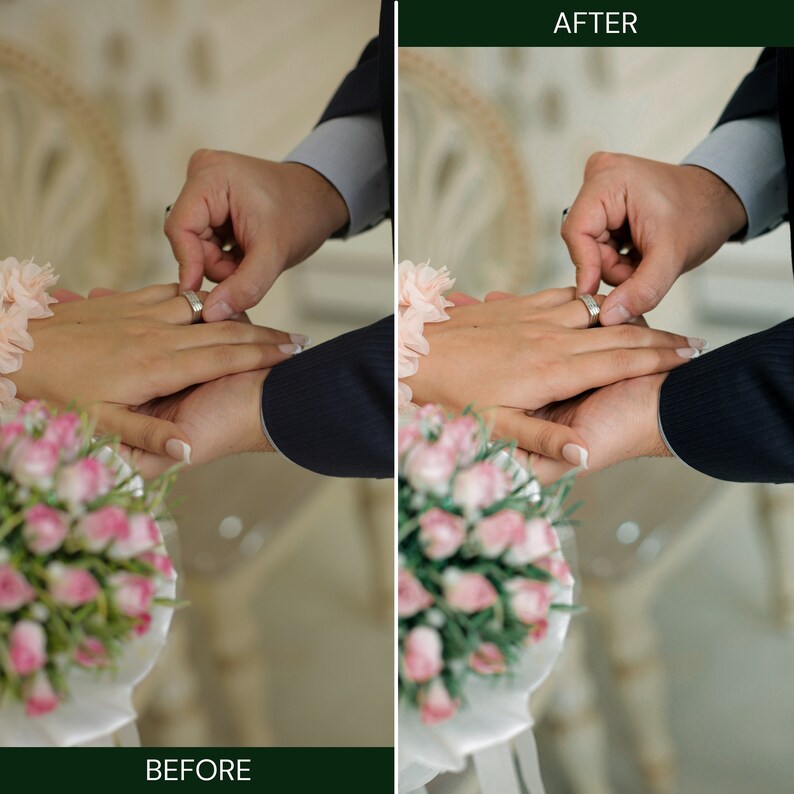 婚礼Lightroom预设10款明亮通透自然光感户外人像摄影调色预设桌面移动版LR