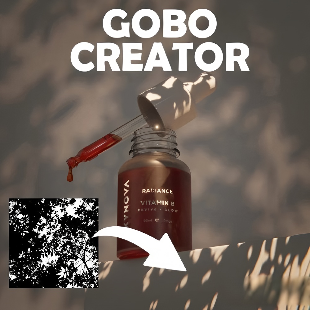 Blender插件Quick Gobo Creator光影投射Gobo贴图灯光生成器 Gumroad - Quick Gobo Creator v1.0 + Gobos Collection