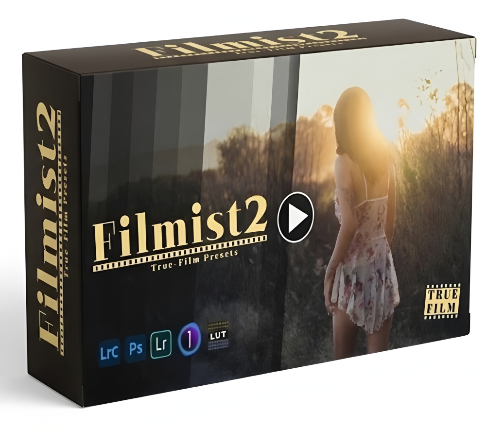 胶片模拟预设Filmist Bundle v2.51柯达富士LUT/LR/C1专业级调色套件Seim Effects - Fimist Bundle for Preset and Lut v2.51