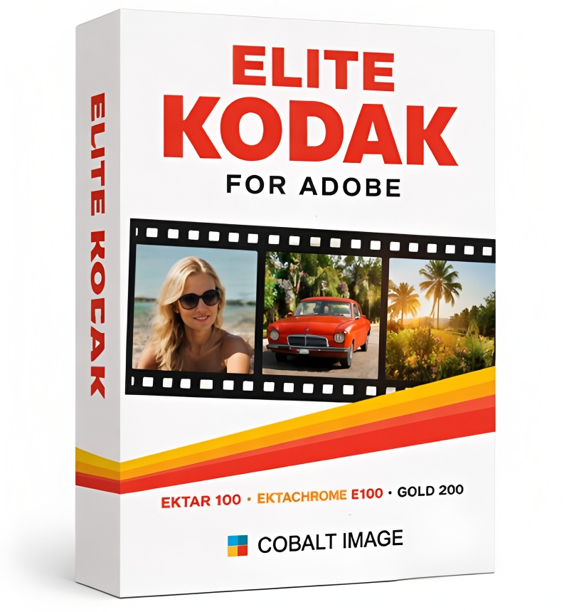 Elite Kodak胶片模拟Lightroom预设调色Ektar/Gold经典色彩 LR/ACR专用预设包Cobalt Image - Elite Kodak 1.0