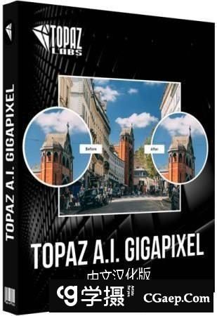 AI人工智能无损放大插件 Topaz Gigapixel AI v 6.3.2 WINX64+全部模型