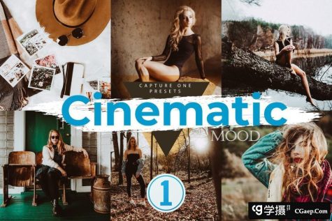 电影胶片风格Capture One预设 Cinematic Mood Capture One Presets