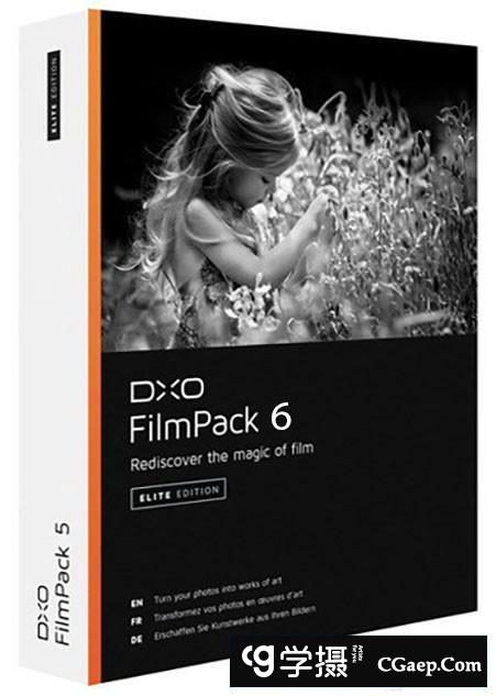 DxO FilmPack 6 PS创意魅力胶片插件DxO FilmPack.6.14.0 WIN中文版