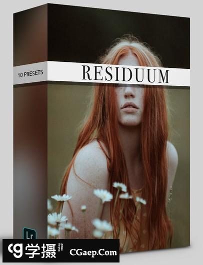 摄影师Steve Gindler飞思样式预设Cvatik Residuum Styles Capture One