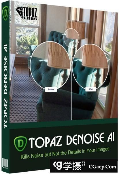Topaz DeNoise AI汉化版|AI智能降噪插件Topaz DeNoise AI 3.3.4 中文汉化版