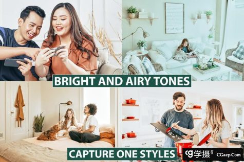 Capture One预设样式  明亮色调风格apture One的风格预设