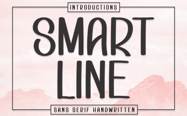 Smartline 脚本字体