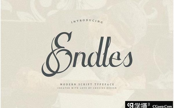 Endles Font字体