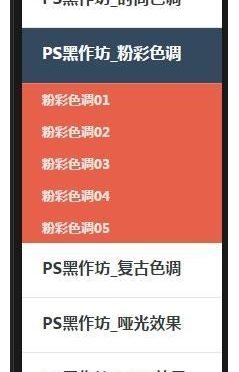 PS黑作坊色调调色扩展插件