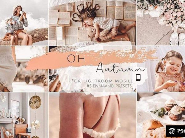 秋季温暖舒适手机版Lightroom预设 Sienna and I – Oh Autumn Preset Pack