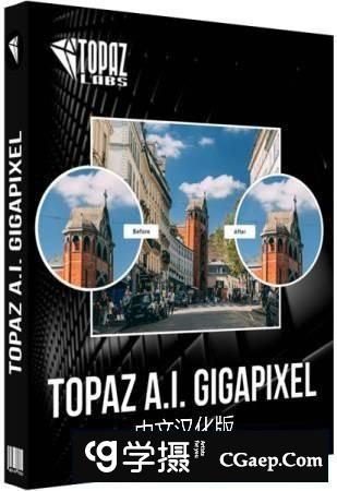 [中文版本]Topaz Gigapixel AI 5.4.1汉化文件包+WIN 英文官方原版+和谐汉化方法步骤