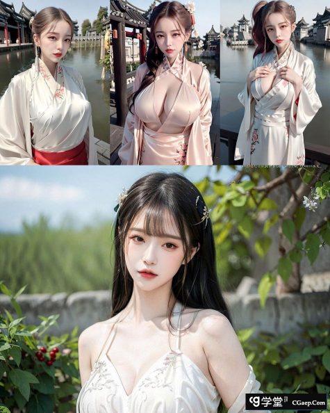 F站-AI渲染画师 Kaiysx 全套无修插画作品集原版AI绘图参考素材