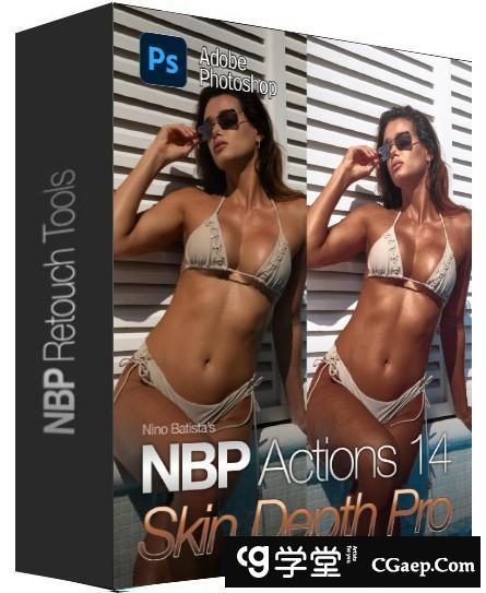 Nino Batista – 适用于皮肤深度修饰专业版PS动作 NBP Actions 14