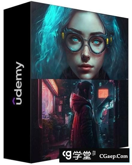 Midjourney 精通教程-使用Midjourney AI创建美丽艺术图像-中英字幕