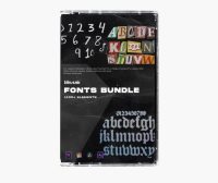 Blindusk – FONTS BUNDLE