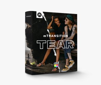 mTransition Tear — Final Cut Pro 50 个快速纸片转场 — MotionVFX